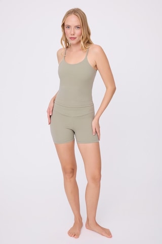 Hıghrıse Comfortflex Yüksek Bel Atletik Spor & Aktif Yaşam Şortu-2695 Gri