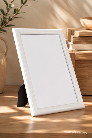 13x18 5r Plastik Fotoğraf Çerçevesi Şeffaf Pvc Korumalı Arkalık Ayaklıklı Poster Resim Belge Sertifika Çerçevesi