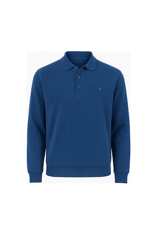 Simenti Regular Fit Polo Yaka Selanik Kazak - 7414 Indigo