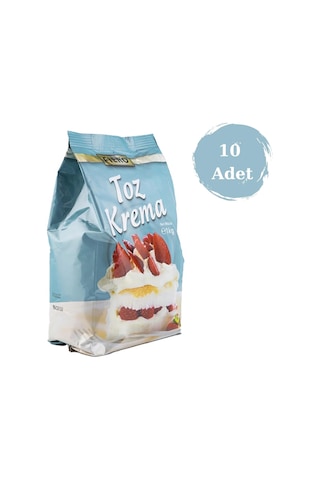 Fiero Pastacılık Tozu Toz Krema & Patiseri 1 Kg 10 Adet