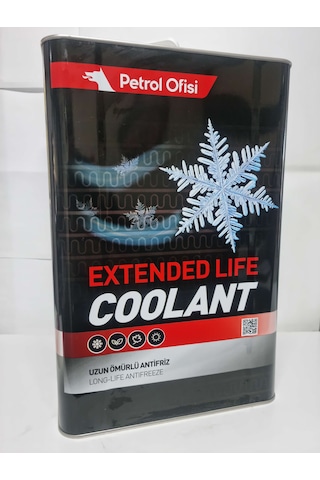 Petrol Ofisi Extended Life Coolant Antifriz 15 Kg Tnk - Kırmızı Saf Antifriz Kırmızı