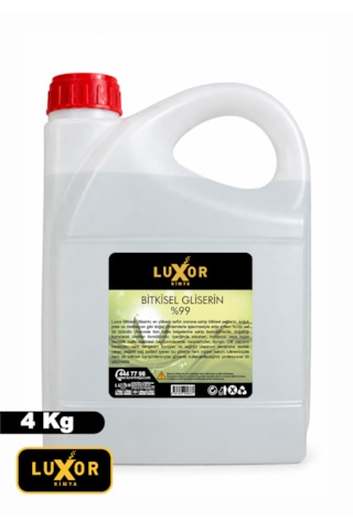 Kimya Bitkisel Gliserin 4 Kg Vegan Glycerine Nem Desteği