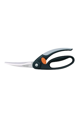 Fiskars Kümes Hayvanı Makası, Toplam Uzunluk: 25 Cm, Kaliteli Çelik/plastik, Fonksiyonel Şekil, 1003033