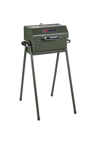 Igrıll Barbekü Cube 402 Mm Kömürlü Mangal Yeşil