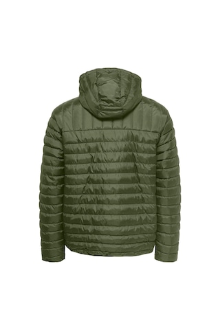 Only & Sons Hafif Şişme Ceket Mont Onspaul Quilted Hood Jacket - 22015121 001