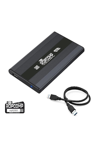 Ropcomp 2.5" Usb 3.1 Gen1 Sata Harici Ssd Kutusu Alüminyum