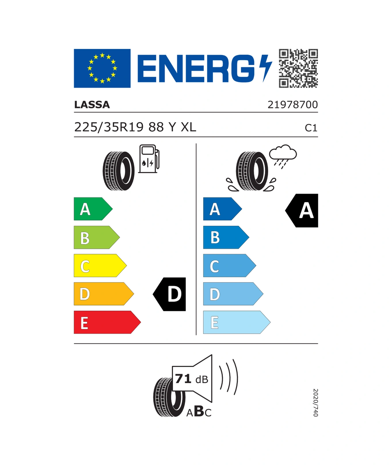 Lassa 225/35R19 88Y XL Drıveways Sport + Yaz Lastiği - 2026