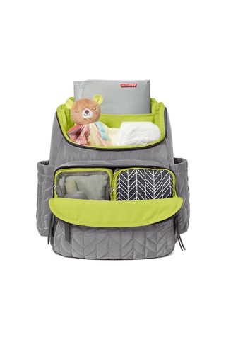 Skip-Hop Forma Sırt Çantası Gri Çok Renkli