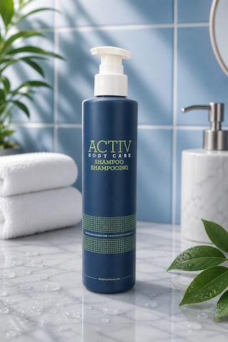Actıv Body Care Mavi Ambalajlı 4'lü Bakım Seti 360 Ml Şampuan + Saç Kremi + Duş Jeli + Vücut
