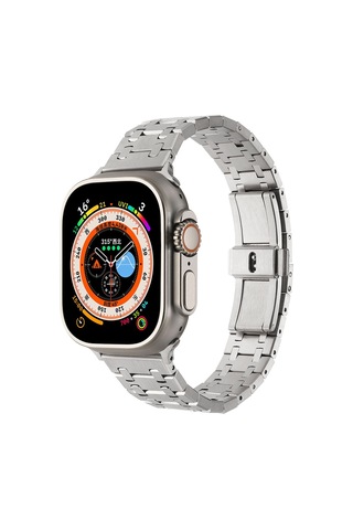 Watch 7 41mm Uyumlu Krd-83 Metal Zore Kordon-siyah