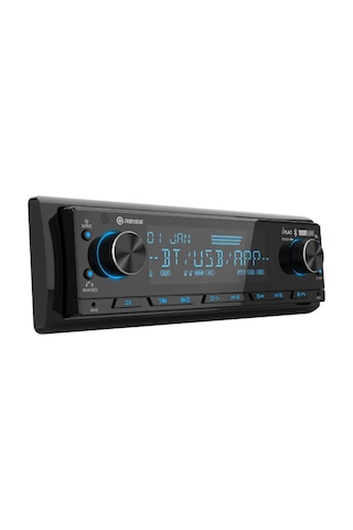 Reıss Audı Rs-mx85dsp Oto Teyp Dsp 4x50 Watt Bluetooth Mobil Aplikasyon Usb Sd Fm Aux