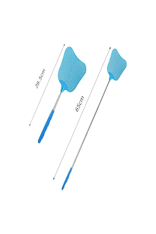 Büro Ev Ofis Yazlık İçin Uzayan Teleskobik Raket Tipi Arı Sinek Avlama Yakalama Aparatı