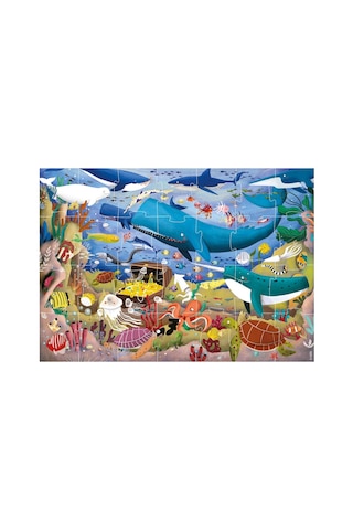Educa Puzzle Maxi Deniz Altı Hayvanları 28 Parça Çocuk Puzzle - 68 X 48 Cm - 3+ Yaş