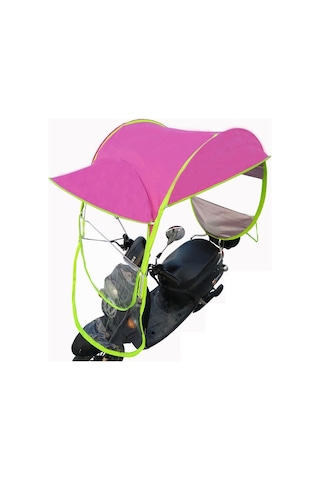 Route Motosiklet Ve Scooter Için Yağmurluk Tentesi Gölgelik Branda Yurt Dışından A
