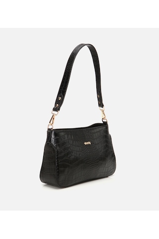 Hotiç Kadın Deri Siyah Omuz Çantası 03cah293410a100 Siyah