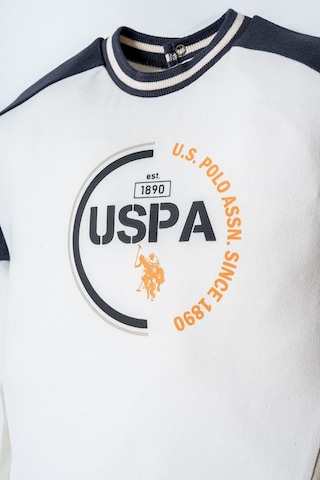 U.s. Polo Assn. Erkek Bebek Beyaz Şort Takım 5274-49938 Beyaz