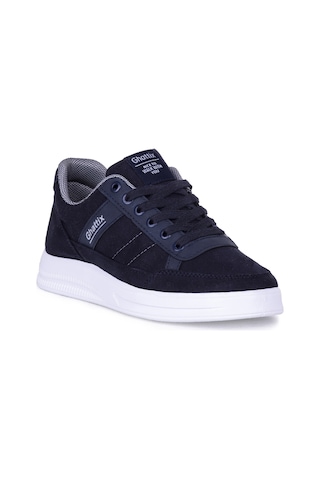 Ghattix Erkek Keten Sneaker Yazlık Mevsimlik Ayakkabı Lacivert