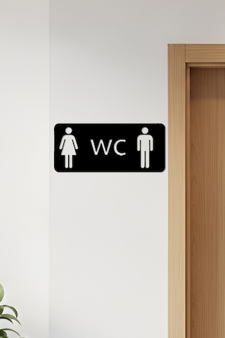 Wc Tabelası, Tuvalet Levhası, Kadın Erkek Tabela, Yönlendirme Levhaları 59