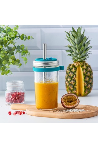 Kilner Yeniden Kullanılabilir Paslanmaz Hasır İle Yapma Seti Sku: Smg8690010583895 Açık