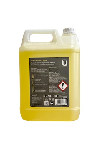 Elde Bulaşık Yıkama Deterjanı 5 Litre / Dishwashing Liquid
