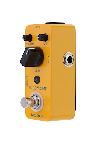 Mooer Elektro Gitar True Bypass İçin Mooer Sarı Comp Mikro Sarı