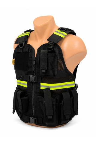 Süngü Tactical Trafik Siyah Yelek