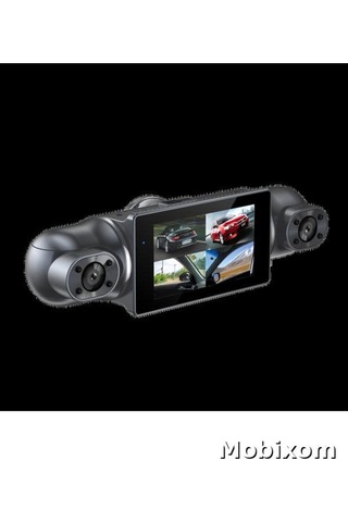 4 Lens Araç Kamerası 1080p Fhd Ön Arka İç Kayıt Gece Görüşlü Park Modu Geniş Açı Dashcam