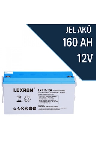 Lexron 12v/160ah Jel Akü Deep Cycle