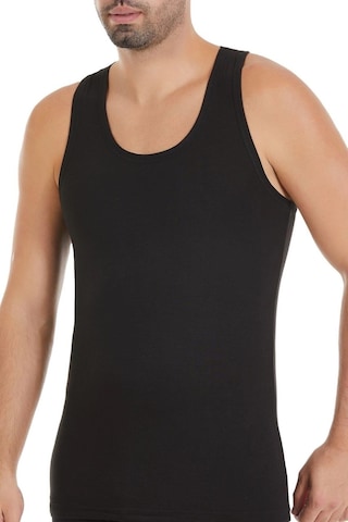 Yıldız Çamaşır Erkek Bambu Sporcu Likralı Atlet 490-491-492 - 3 Adet Siyah