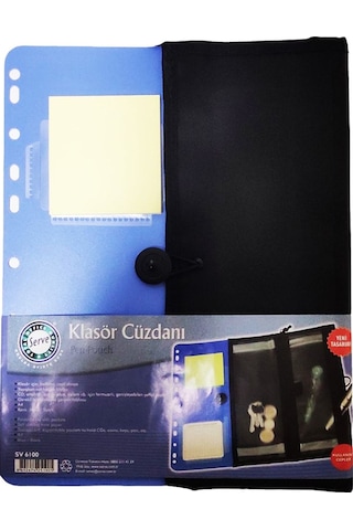 Sv6100 Mavi Klasör Cüzdanı Çok Renkli