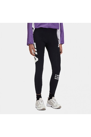 Siyah Fila Kadın Tayt Transfer Details Su411121 Siyah