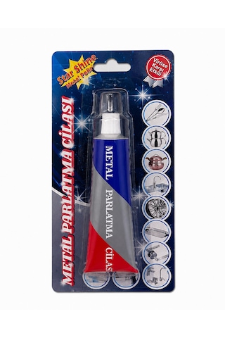 Metal Parlatma Cilası Jant, Çelik, Tencere Ve Tava Vb. Parlatıcı Temizleyici