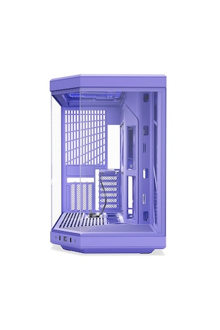 Hyte Y70 Taro Milk Temperli Cam Usb 3.2 E-atx Dual Chamber Mid Tower Bilgisayar Kasası