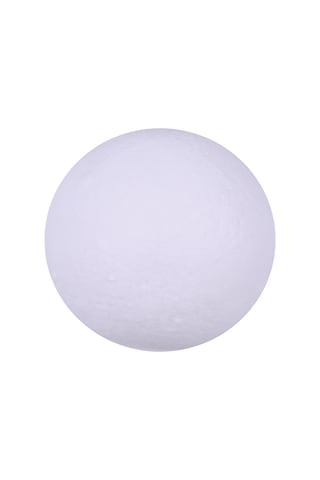 Konesam Bz1560 Silikon Ay Şekilli Beyaz Gece Lambası - Çocuk Odası Dekoru, Hediye Seçeneği, Yumuşak Işık, Kolay Kullanım Beyaz