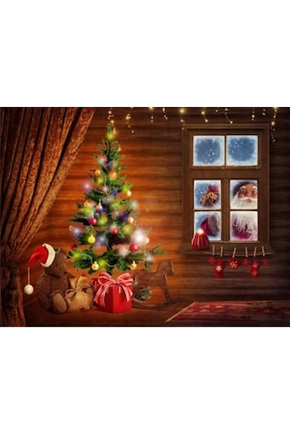 Büro Ev Partisi İçin 100 Ampul Yılbaşı Ağacı Pirinç Işıklandırma