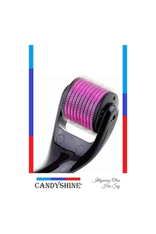 Candyshine 0.5 MM Deluxe Titanyum 540 İğneli Cilt Yüz Vücut ve Saç Yenileyici Dermaroller Cilt Masaj Aleti