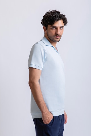 Premium Polo Yaka Erkek Tişört Mavi