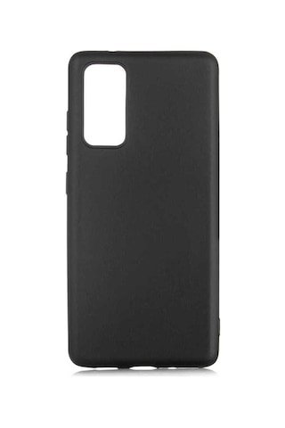 Galaxy S20 Fe Kılıf Zore Premier Silikon Kapak Siyah