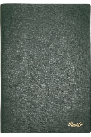 Pineider Defter Milano 14.5x21 Cm Yeşil Gold Cnr1s099107374 Yeşil