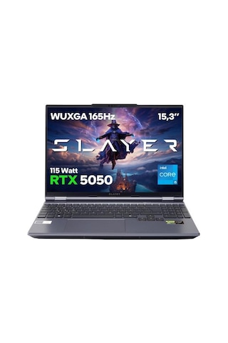Game Garaj Slayer X5t2-5050 C1 Intel Core İ5 14450hx 16gb Ram 500gb Ssd Rtx5050 15.3" 165hz WUXGA Ips Freedos Gaming Laptop