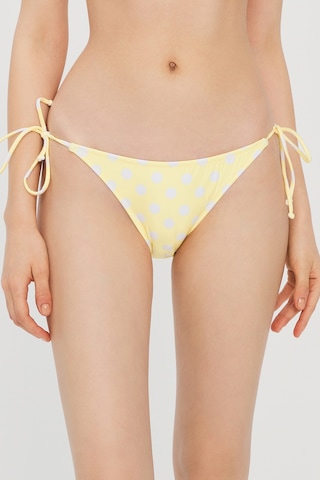 Penti Açık Sarı Mariposa Bikini Altı