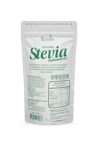 Fibrelle Zero Slim Sweetener 1 KG Keto / Ketojenik / Vegan