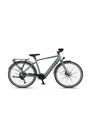 Mosso Horızon Elektrikli Şehir Bisiklet 500h Hyd 28 Jant 9 Vites Smoke Gray Çok Renkli