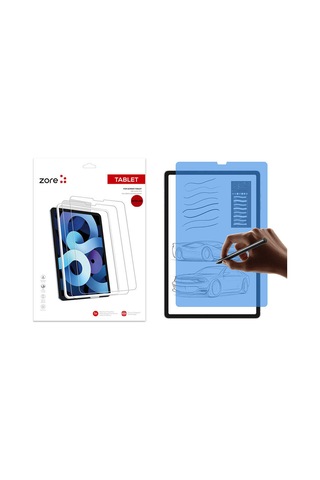 Samsung Uyumlu Galaxy Tab A9 Kağıt Hisli Mat Zore Paper-like Ekran Koruyucu