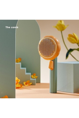 Pet Brush Kedi Köpek Tüy Fırçası Bal Kabağı Tarak