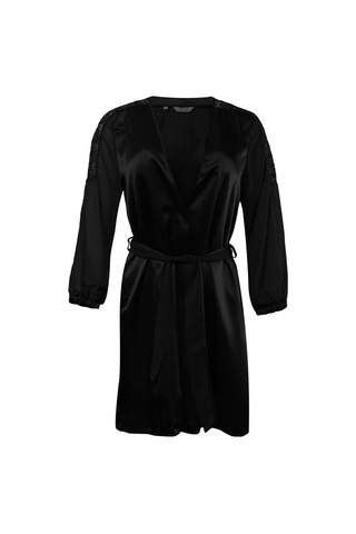 Pierre Cardin 6 Lı Saten Gecelik Çeyiz Takım Siyah