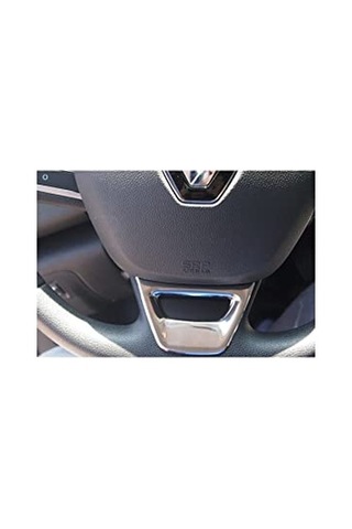 Renault Megane İle Uyumlu 4 Hb/sedan Mat Direksiyon Kromu 2016 Ve Sonrası Çok Renkli