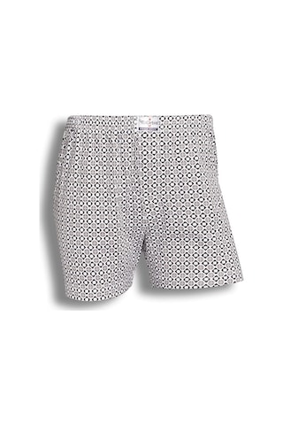 3'Lü Erkek Desenli Emprime Boxer 14101-A3