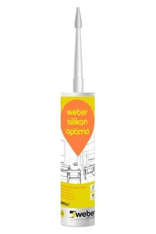 Weber Silikon Optima 280 Gr Şeffaf