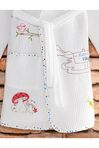 Zeynep Tekstil Sweet Pike Nakışlı Erkek Çocuk Bornozu 9-10 Yaş